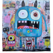 Monster Shower Cortina