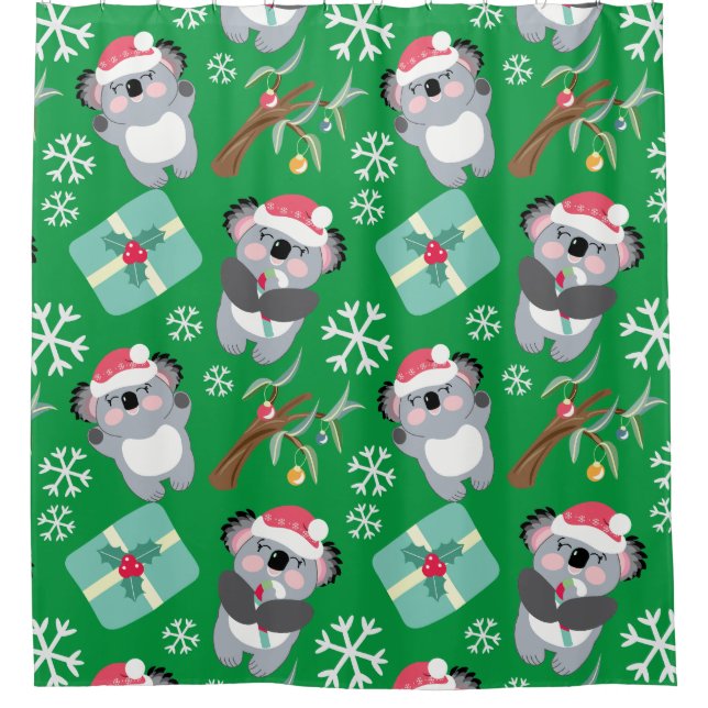 De Ducha Navidades cortos Cortina Koala (Anverso)