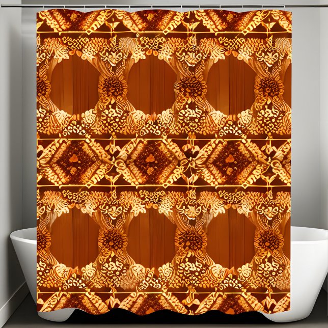 De Ducha Primitive Rustic Country Shower Cortina (Subido por el creador)