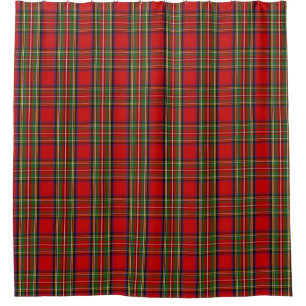 De Ducha Stewart Tartan Shower Cortina
