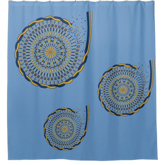 De Ducha Unravel Shower Cortina (Anverso)