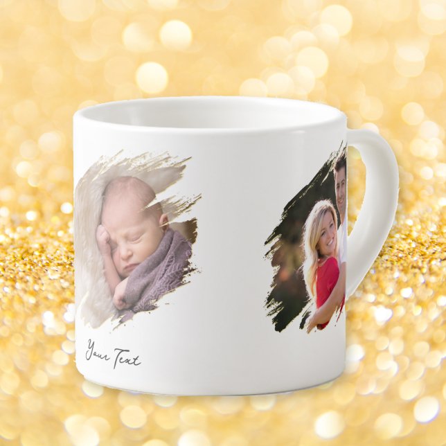 De Espresso Crear foto Personalizado y texto café expreso taza (Create Custom Photo and Text Espresso Coffee Mug)