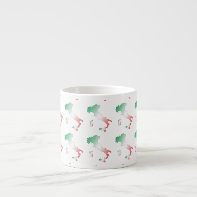 De Espresso Italia - Italia taza (Frente)