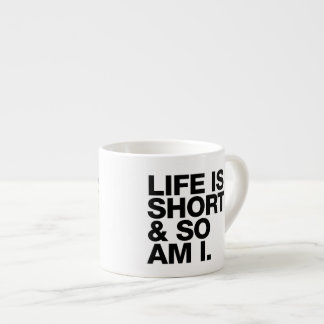 De Espresso La vida es corta y así que es yo taza divertida
