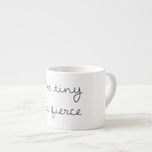 De Espresso Soy taza minúscula pero feroz del café express
