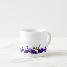 taza a café Violetas
