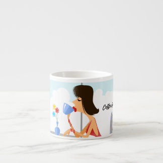 De Espresso Taza atractiva bonita del café express del Sipper