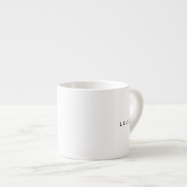 De Espresso Taza del café express - AMOR