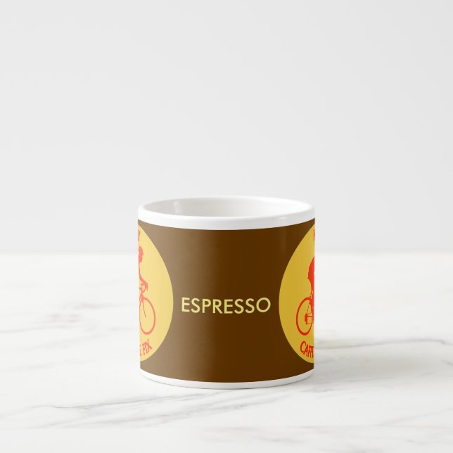 De Espresso Taza del café express (ciclo) (6 onzas.) (Frente)
