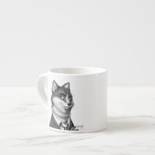 De Espresso Taza del café express del Fox (3/4)