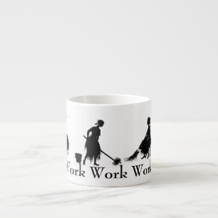 De Espresso Taza del café express del trabajo