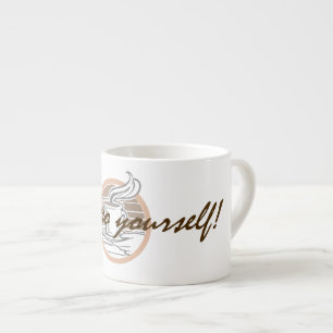 De Espresso Taza del "café express usted mismo"