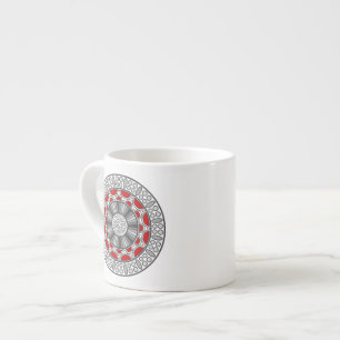 De Espresso Taza especial Azteca se Encuentra con Alien