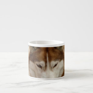 De Espresso Taza especial Husky marrón