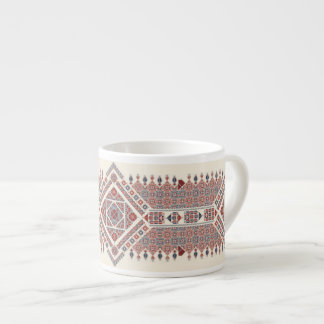 De Espresso Taza Expresso Tatreez Palestino Doble Diamante
