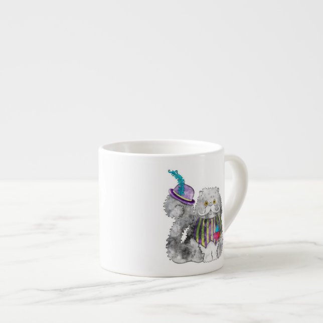 De Espresso Taza persa del café express (Derecha)