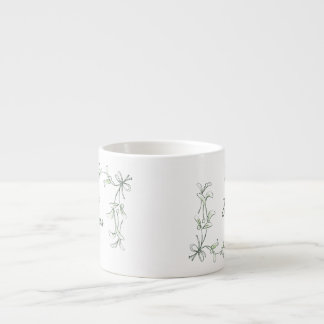 De Espresso Taza Personalizada Holiday Holly