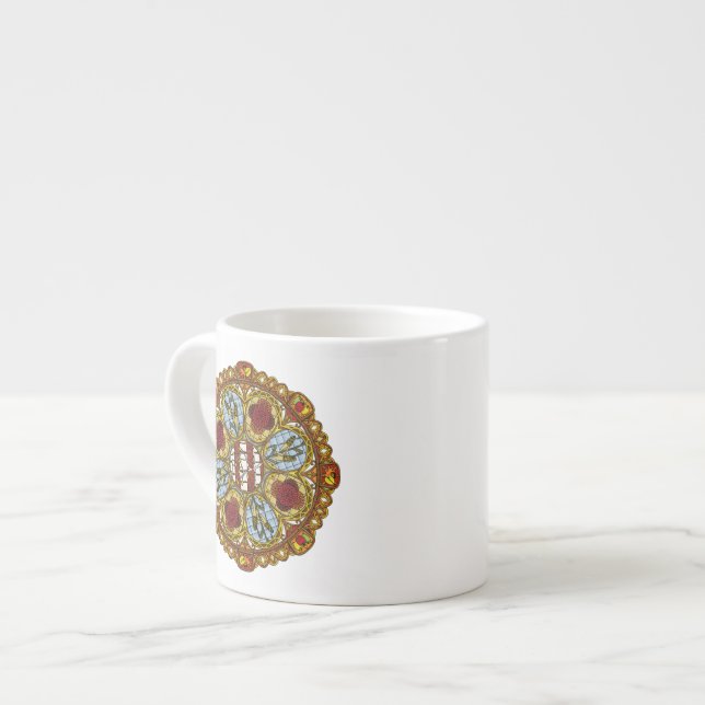 De Espresso Taza temática Fall Nouveau (Izquierda)