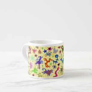 De Espresso Taza tonta del café express del parque zoológico
