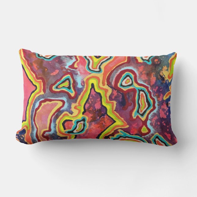 De Exterior Cojín decorativo Lumbar al Aire Libre (Anverso)