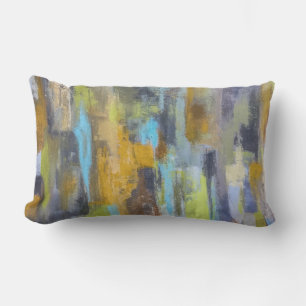 De Exterior Lluvia otoñal Cojín decorativo Lumbar al aire libr