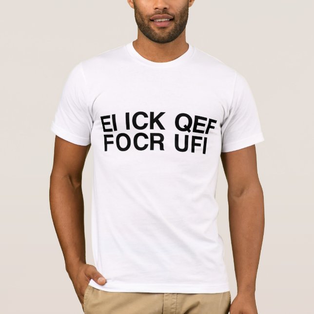 (*** de F usted) camisa secreta Foldaway del (Anverso)