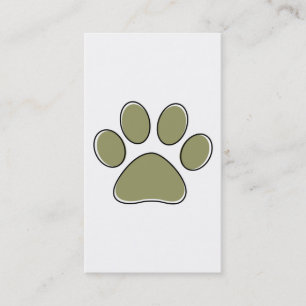 De Fidelización tarjeta del sello del caminante del perro del