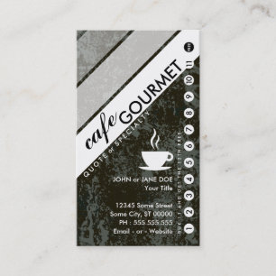 De Fidelización tarjeta perforadora grunge COFFEE : (comprar 11 ob