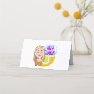 De Fidelización Tarjeta plegada