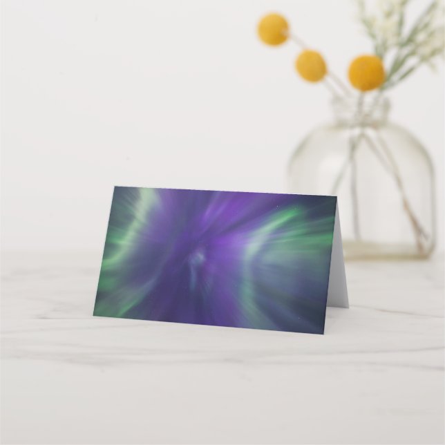 De Fidelización Tarjeta Purple Aurora Borealis (Anverso)