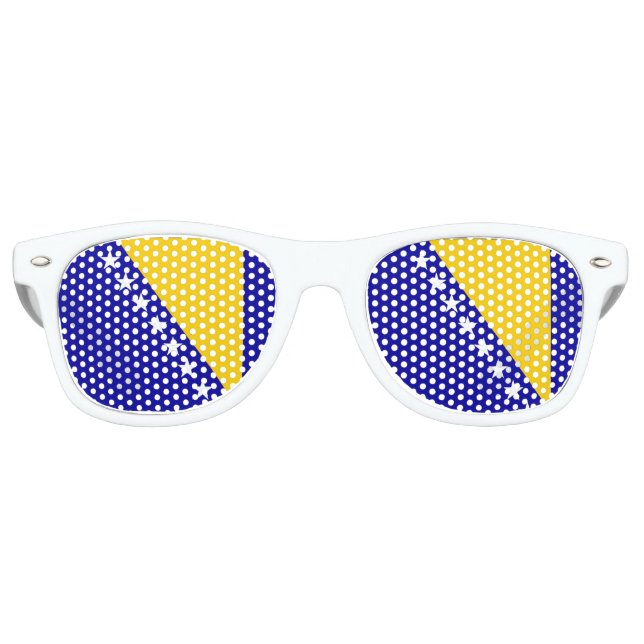 De Fiesta Retro gafas bosnias (Anverso)