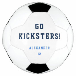 De Fútbol Niño Adolescente Equipo Azul Equipo Simple Balón D