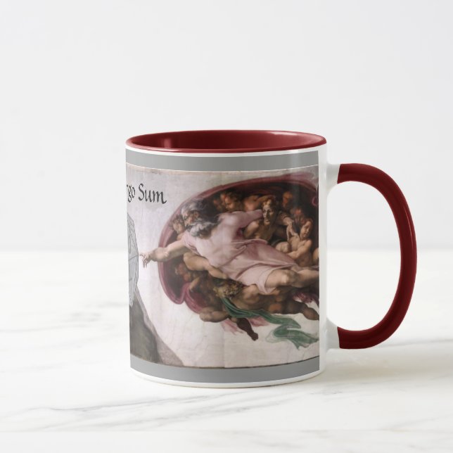 De Gamus taza del campanero de la suma ergo (Derecha)