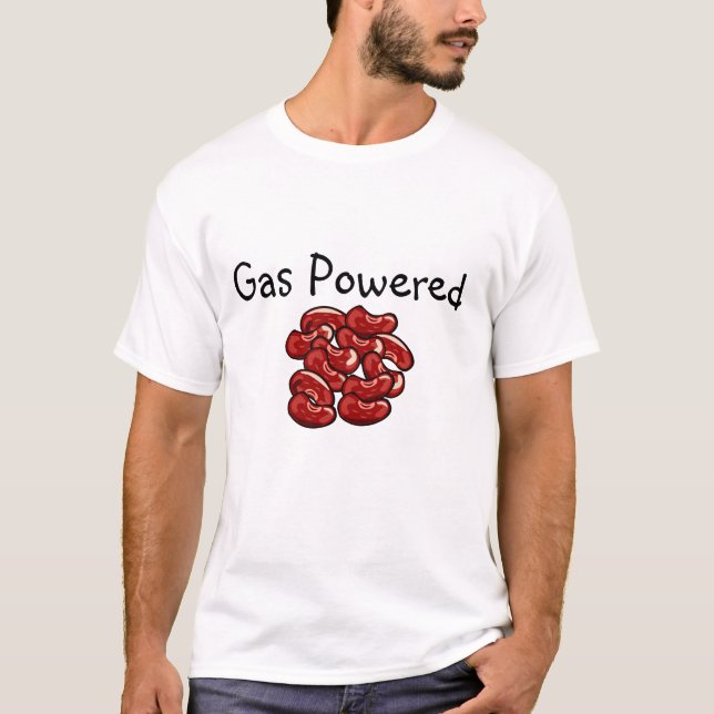 De gas, las habas hacen a Ya Fart camiseta (Anverso)