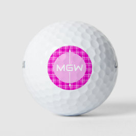 De Golf Flechas rosadas Personalizados Monograma Pelotas d