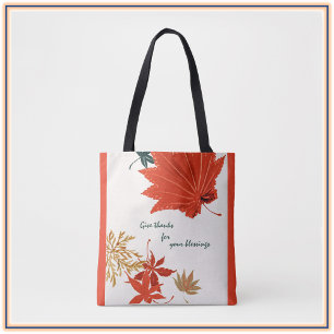 Dé gracias por las hojas de otoño a la bolsa