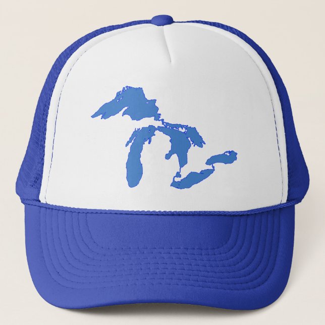 De Great Lakes gorra del camionero solamente - (Anverso)
