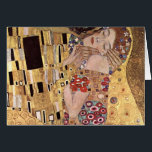 ~ de Gustavo Klimt el beso<br><div class="desc">Klimt 1862-1918,  Gustavo,  bei Wien,  Austria de Baumgarten</div>