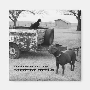 De Hangin imán hacia fuera