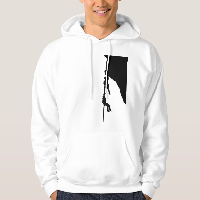 De Hangin sudadera con capucha hacia fuera (Anverso)