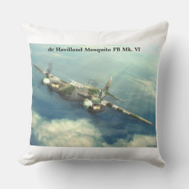 de Havilland Mosquito FB Mk. VI COJÍN DECORATIVO