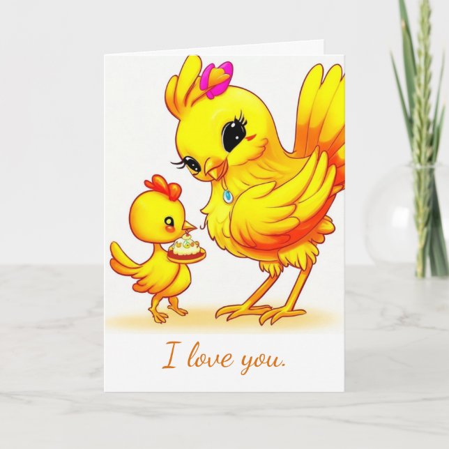 De hermana a hermano/niñita tarjeta de cumpleaños (Anverso)