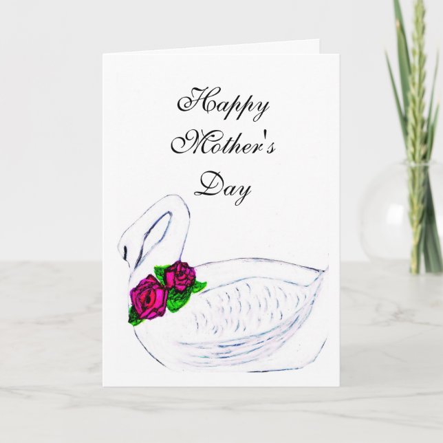 DE HIJO, tarjeta del DÍA DE LA MADRE (Anverso)