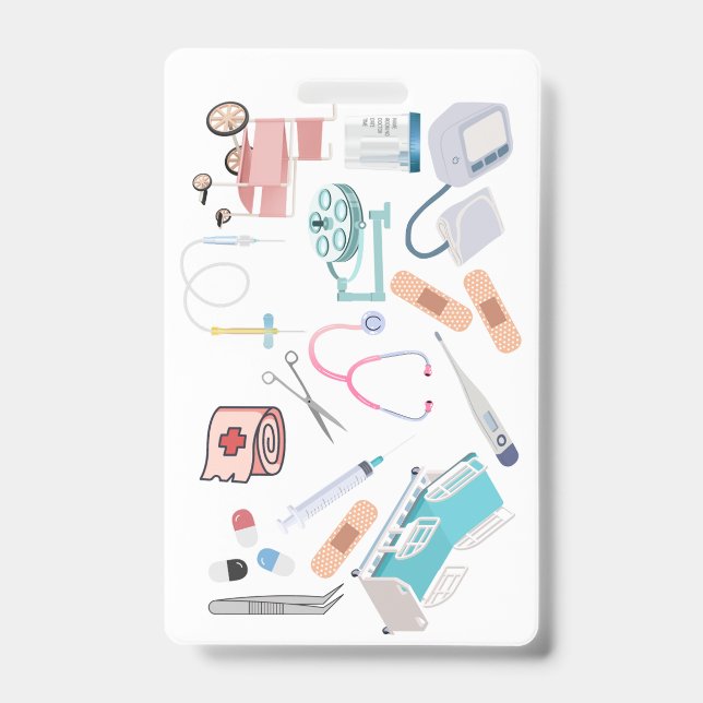 De Identificación Accesorio para tarjeta médica (Anverso)