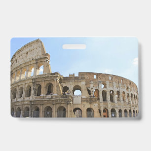 De Identificación Tarjeta postal del Coliseo