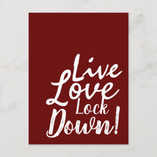 De Invitación ¡Amor Vivo Bloqueado! Postal