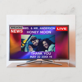 De Invitación Foto creativa gracias a postal