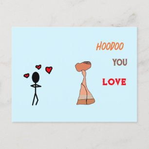 De Invitación Hoodoo Te Encanta la postal