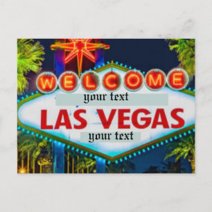 De Invitación Las Vegas, Nevada Postal del horizonte
