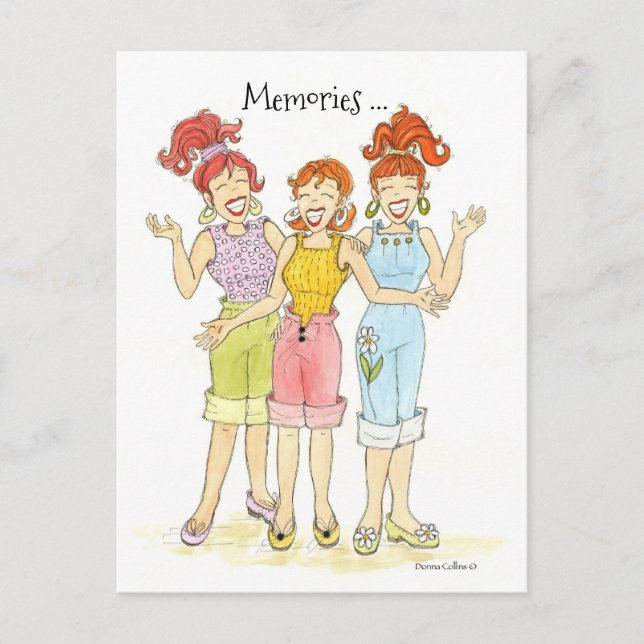 De Invitación Los recuerdos son una postal eterna (Anverso)